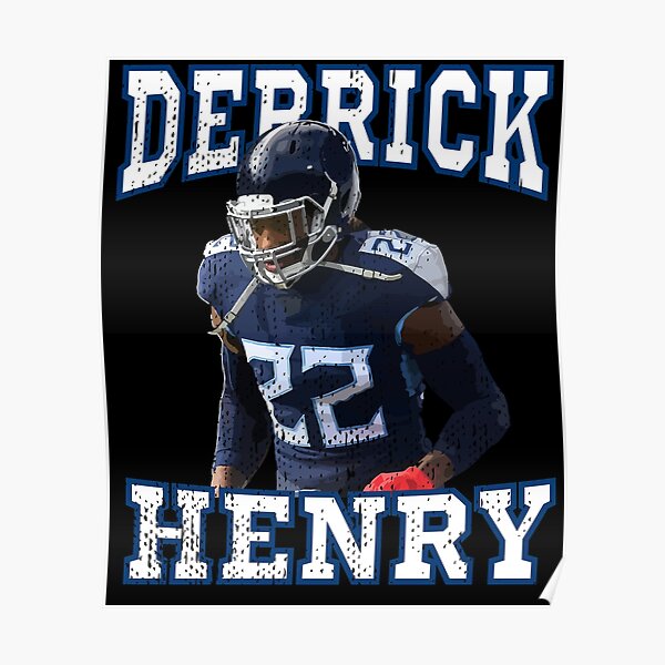 Tennessee Titans: Derrick Henry 2021 Stiffarm Poster - Officially Lice