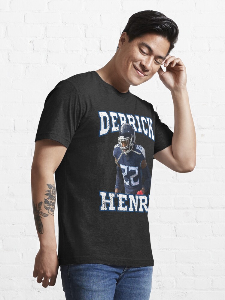 Derrick Henry Baseball Tee Shirt, Tennessee Football Men's Baseball T-Shirt