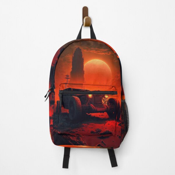 Item preview, Dystopian Sunrise: A Post-Apocalyptic Hot Rod Scene for Fans of Brutalism and American Industry #5 designed and sold by RodZnRoll.