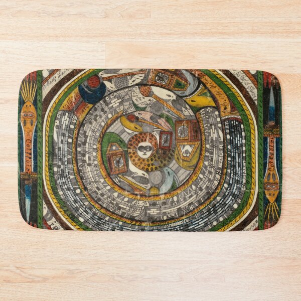 Item preview, Adolf Wölfli The wall clock=snake. An hour long designed and sold by TeeARTHY.