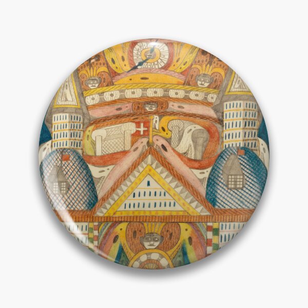 Item preview,  Adolf Wölfli Leantika,=giants=grand=hotel, in lion=lake; India designed and sold by TeeARTHY.
