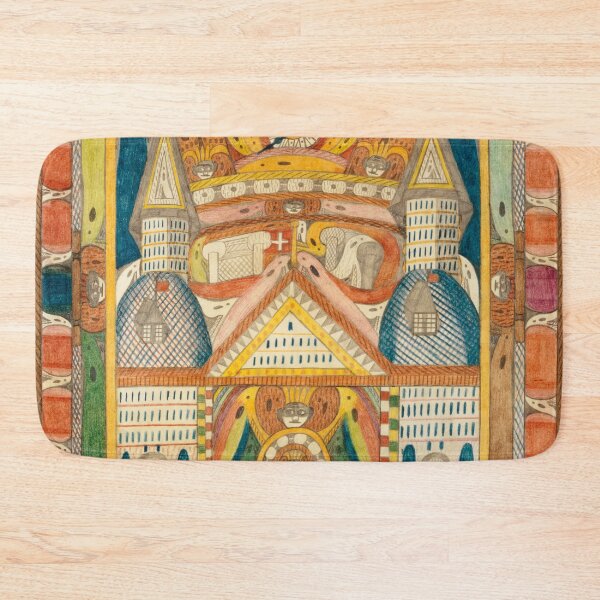 Item preview,  Adolf Wölfli Leantika,=giants=grand=hotel, in lion=lake; India designed and sold by TeeARTHY.