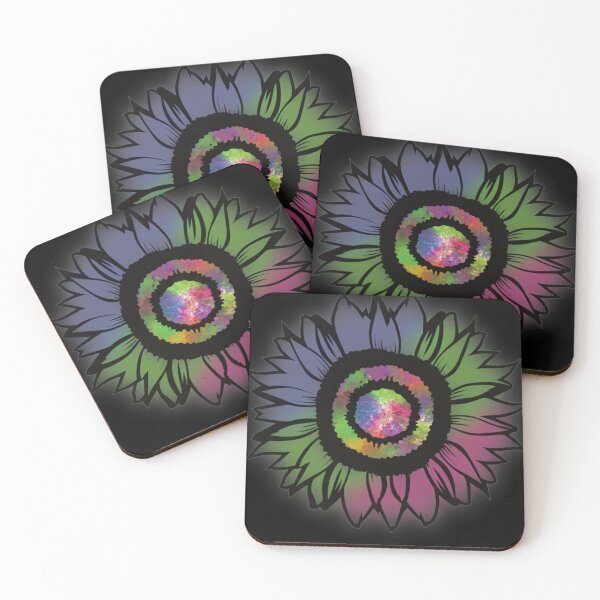 Item preview, Cool Watercolor Sunflower Rainbow Design designed and sold by Xx4thseasonxX.