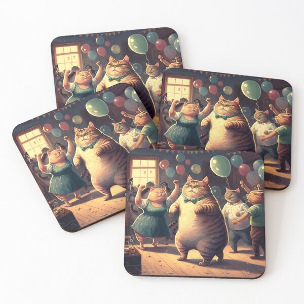 Item preview, Fat Cat Birthday Party designed and sold by JCatDesign.