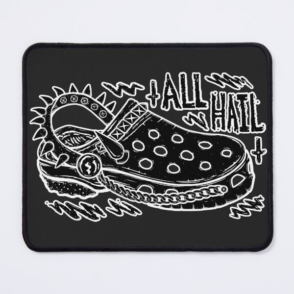 Item preview, All Hail The Goth Croc designed and sold by Soaked-N-Bleach.