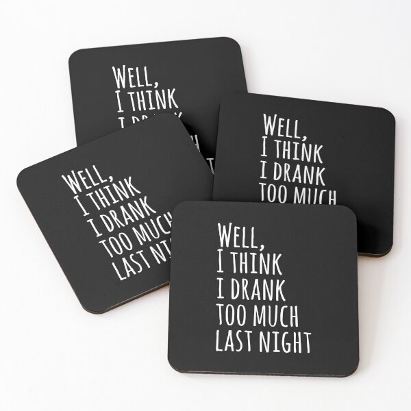 Item preview, Well, I Think I Drank Too Much Last Night designed and sold by EnzoVectorism.