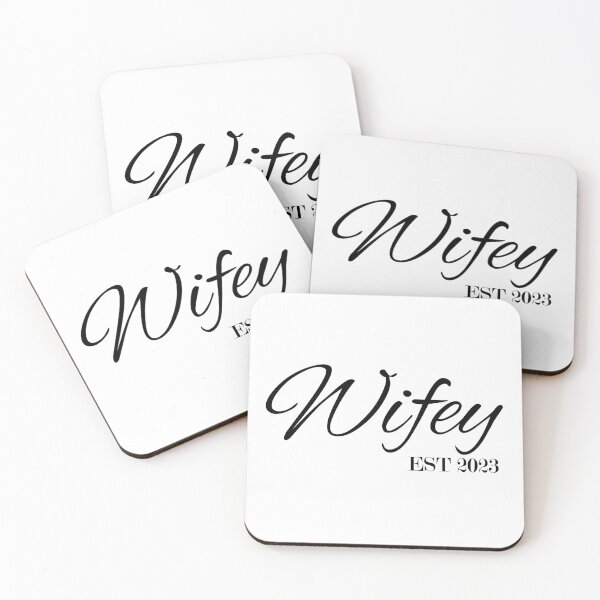 Item preview, Wifey EST 2023 designed and sold by blacklittlemoon.