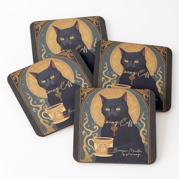 Item preview, Coffee because murder is wrong. designed and sold by The-Dark-Art.