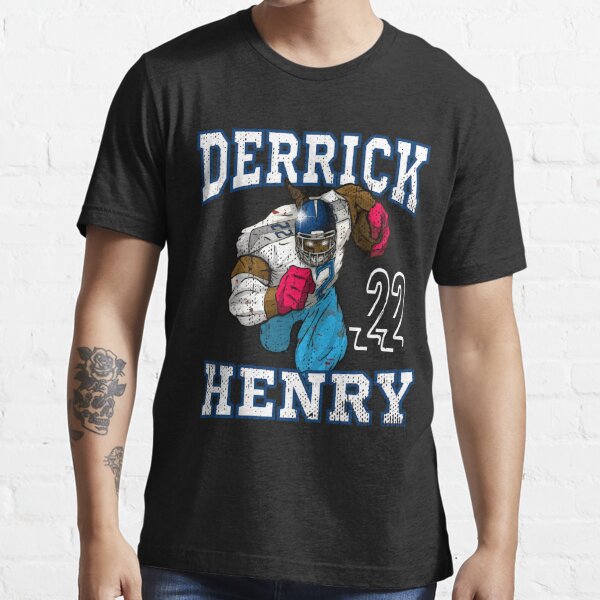 Derrick Henry Shirt, Tennessee Football Men's Cotton T-Shirt