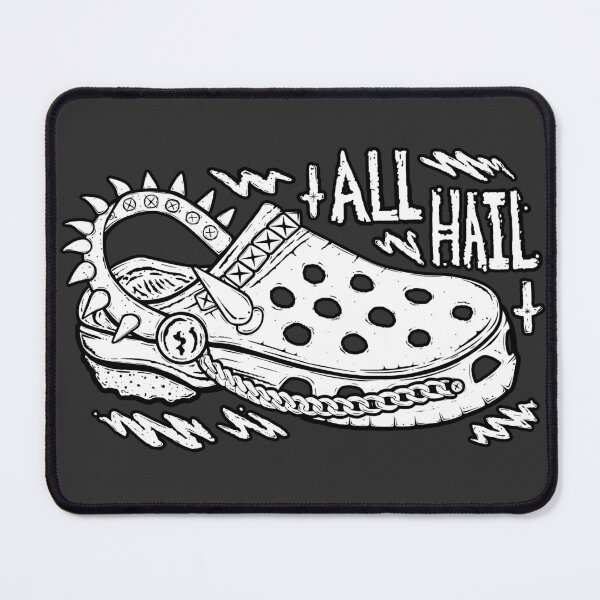 Item preview, All Hail The Goth Croc designed and sold by Soaked-N-Bleach.
