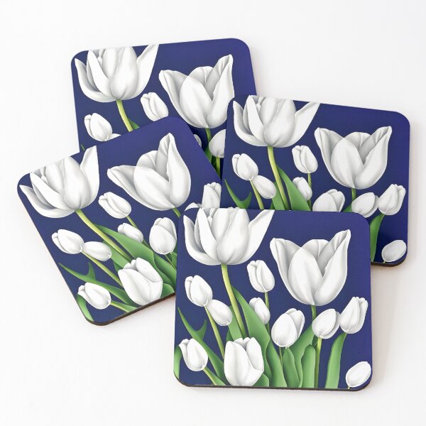 Item preview, Beautiful white tulips  designed and sold by gramizzia.