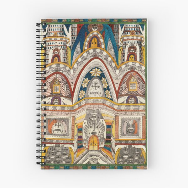 Item preview, Adolf Wölfli West=Front of the Tithe Holy Skt. Adolf=Cathedral=Ship in, Skt. Adolf=Home designed and sold by TeeARTHY.