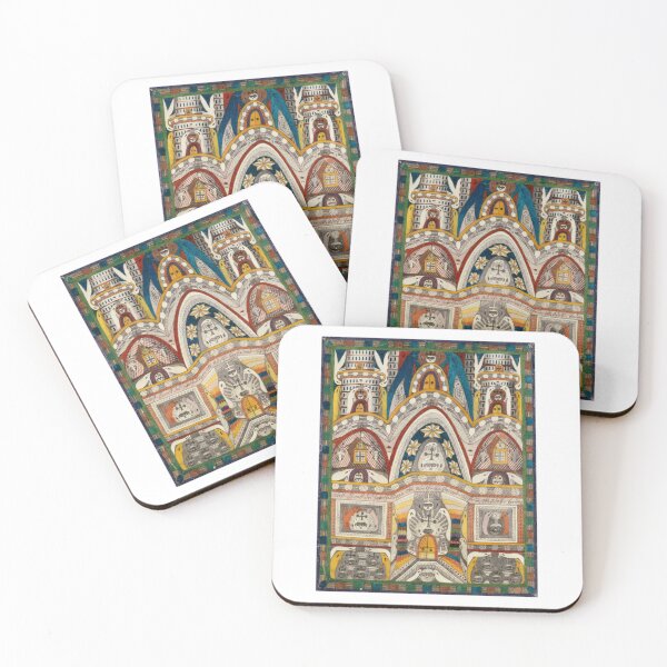 Item preview, Adolf Wölfli West=Front of the Tithe Holy Skt. Adolf=Cathedral=Ship in, Skt. Adolf=Home designed and sold by TeeARTHY.