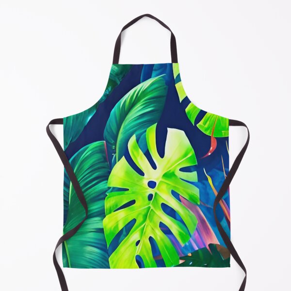 Item preview, Tropical leaves jungle landscape designed and sold by Ascooepics.