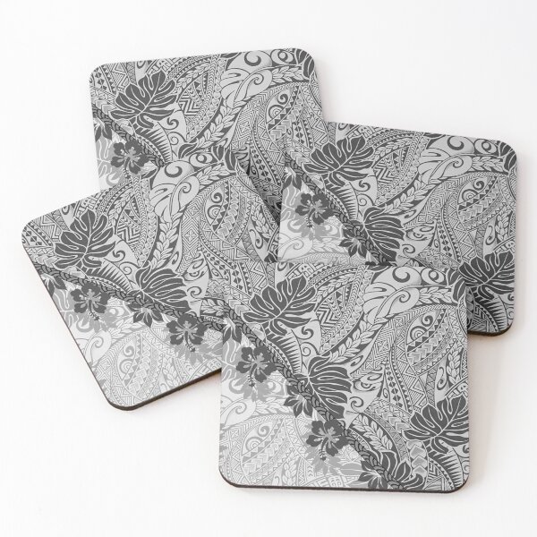 Item preview, Black Lava and Botanical Tapa Fusioin designed and sold by J Marielle Designs.