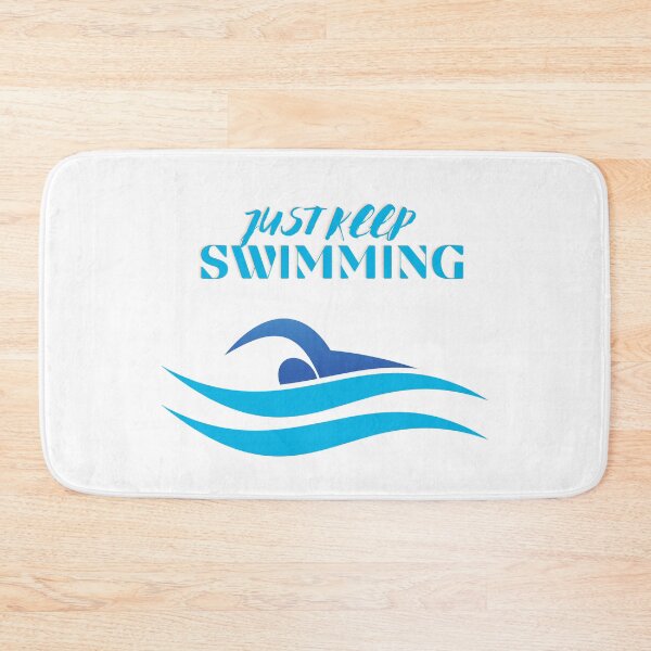 Item preview, Swimmer Quote : Just keep Swimming  designed and sold by skolfid brows ⭐⭐⭐⭐⭐ (5.0).