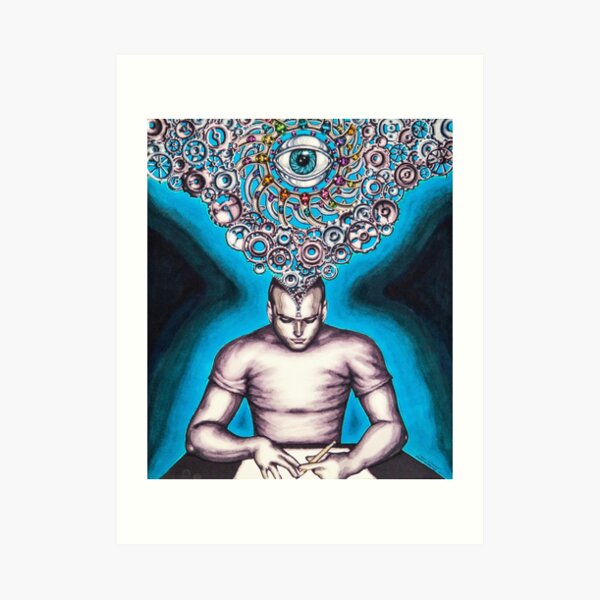 Gears of Thought Art Print