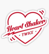 TWICE Heart Shaker Logo Sticker