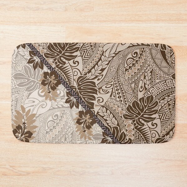 Item preview, Kona Coffee Botanical Tapa Fusion designed and sold by J Marielle Designs.