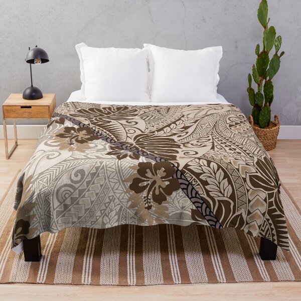 Item preview, Kona Coffee Botanical Tapa Fusion designed and sold by J Marielle Designs.