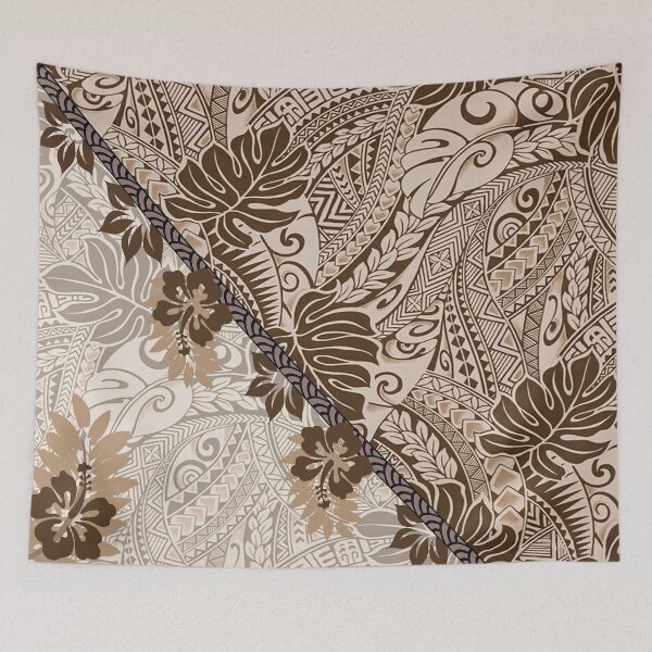 Item preview, Kona Coffee Botanical Tapa Fusion designed and sold by J Marielle Designs.