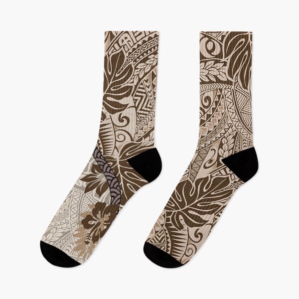 Item preview, Kona Coffee Botanical Tapa Fusion designed and sold by J Marielle Designs.