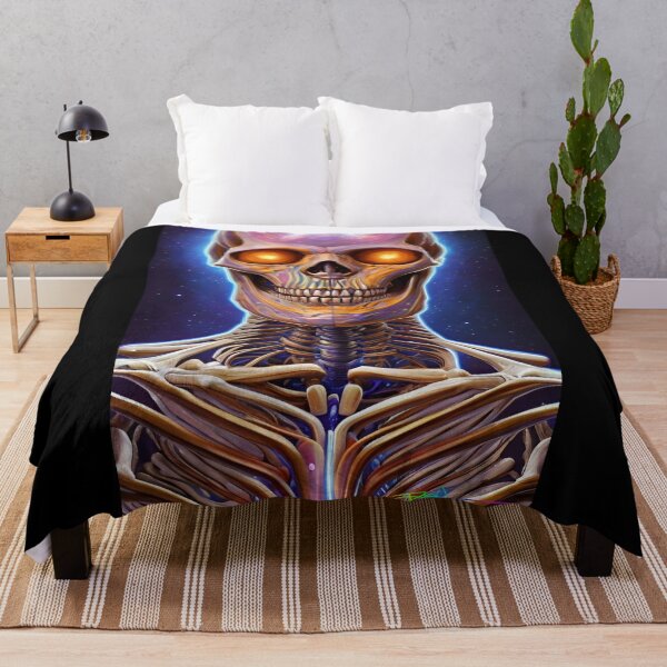 Item preview, Groovy Cosmic Skeleton Vibes 18 designed and sold by Benito Del Ray.