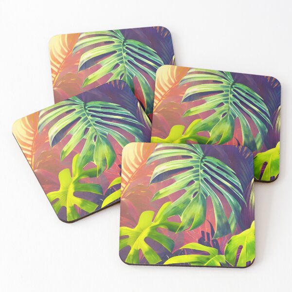 Item preview, Monstera Tropical Leaves Jungle Landscape designed and sold by Ascooepics.