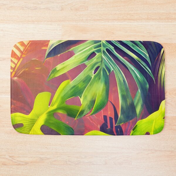 Item preview, Monstera Tropical Leaves Jungle Landscape designed and sold by Ascooepics.