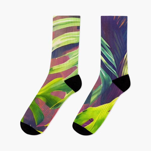 Item preview, Monstera Tropical Leaves Jungle Landscape designed and sold by Ascooepics.