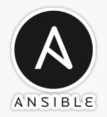 Ansible - With Text - DevOps Sticker