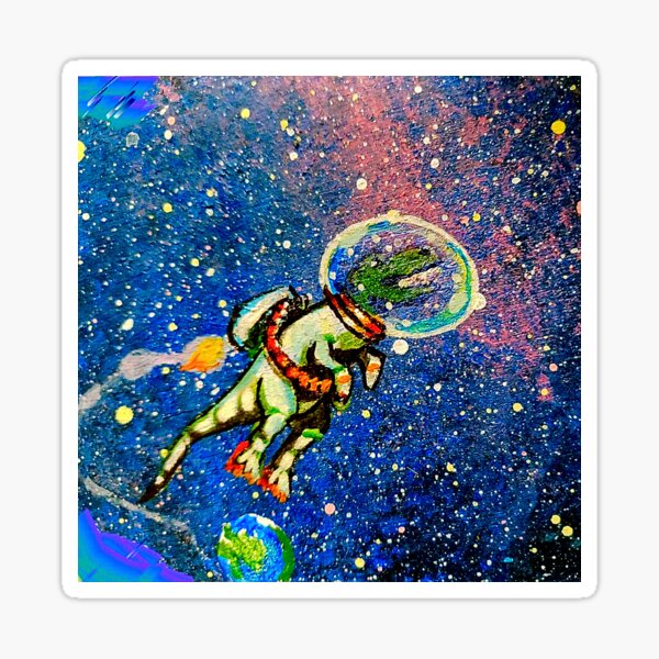 Dinos in Space #2 Sticker