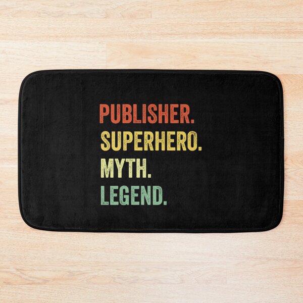 Item preview, Husband publisher Myth Legend, publisher Dad Tee for Husband, publisher Dad Father's Day Gift, publisher Dad Gift for Him designed and sold by Dogs Geeky⭐⭐⭐⭐⭐.
