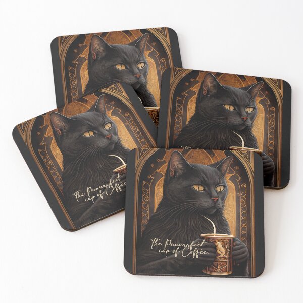 Item preview, The Puurrffect cup of Coffee. designed and sold by The-Dark-Art.