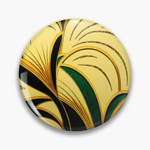 Item preview, Romantic Art Deco Sophisticated Floral And Leaf Designs designed and sold by DEC02.