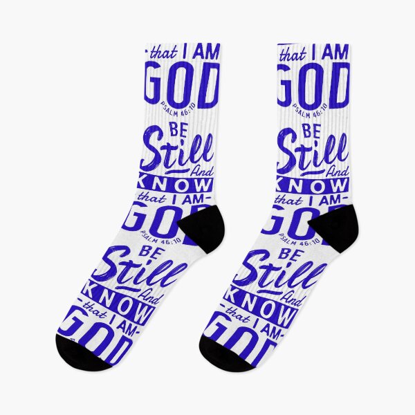 Item preview, Be Still And Know That I Am God. Psalm 46:10 designed and sold by plushism.