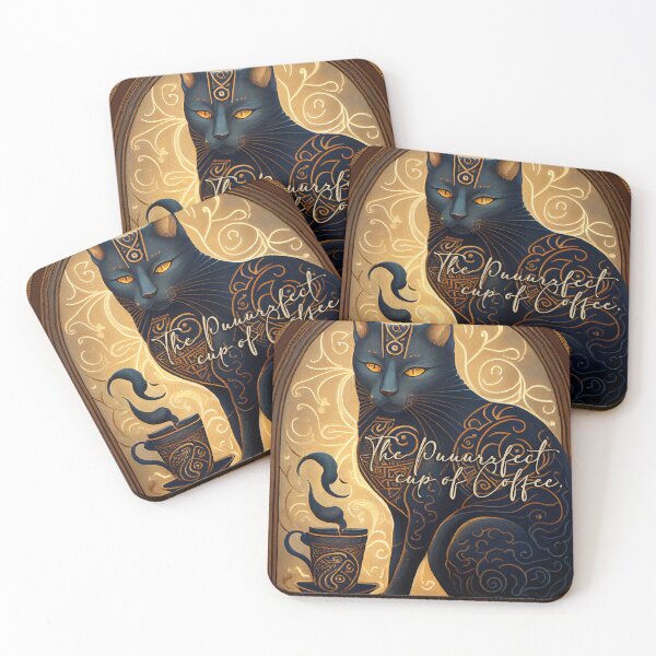 Item preview, The Puurrffect cup of Coffee. designed and sold by The-Dark-Art.