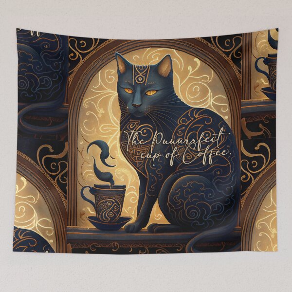 Item preview, The Puurrffect cup of Coffee. designed and sold by The-Dark-Art.