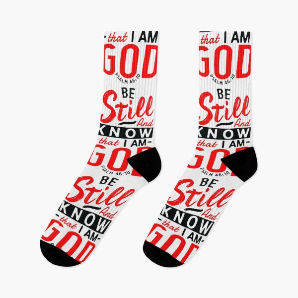Item preview, Be Still And Know That I Am God. Psalm 46:10 designed and sold by plushism.