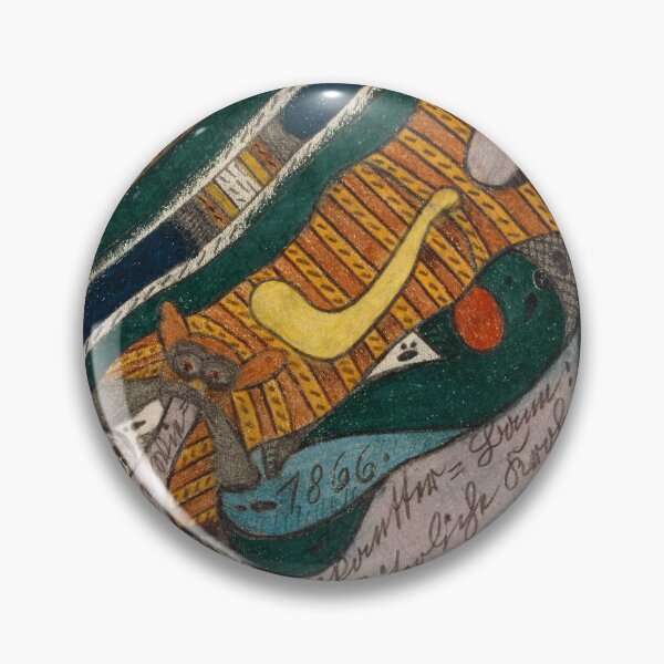 Item preview,  Adolf Wölfli Saint Wiegalinda by Pantter=Bann designed and sold by TeeARTHY.