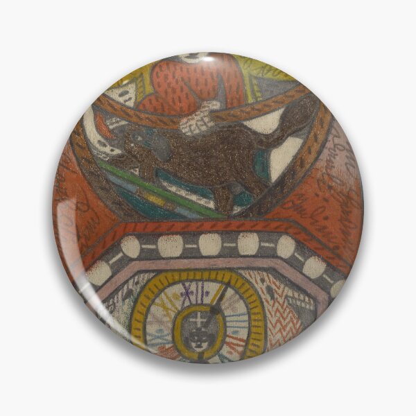 Item preview, Adolf Wölfli  Great Great=Empress and Great=Great=Goddess Hellvetia, in Daali Harbor; India designed and sold by TeeARTHY.
