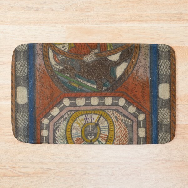 Item preview, Adolf Wölfli  Great Great=Empress and Great=Great=Goddess Hellvetia, in Daali Harbor; India designed and sold by TeeARTHY.