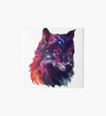 Galaxy Wolf Art Board