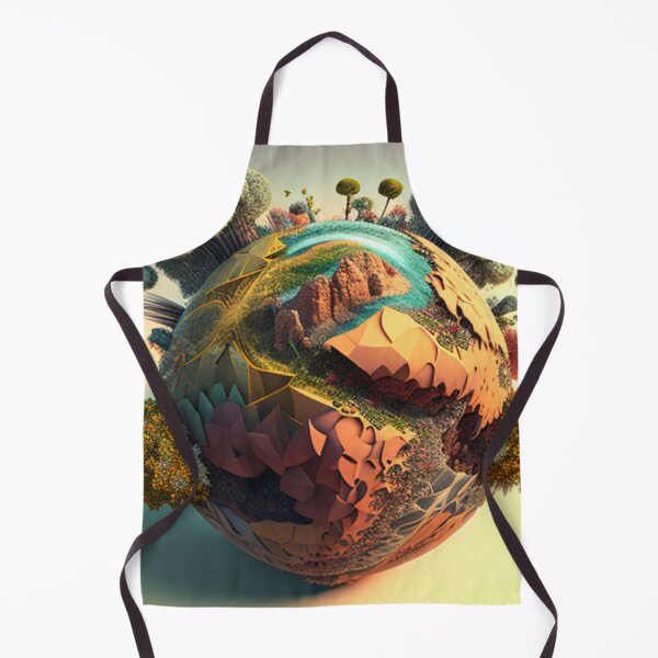 Item preview, Miniature Globe with Clashing Desert Biomes designed and sold by IllReputes.