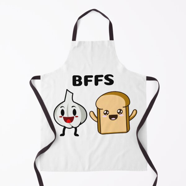 Item preview, Garlic Bread BFF Forever - Garlic and Bread are BFF'S Funny Design designed and sold by Cursorprints.