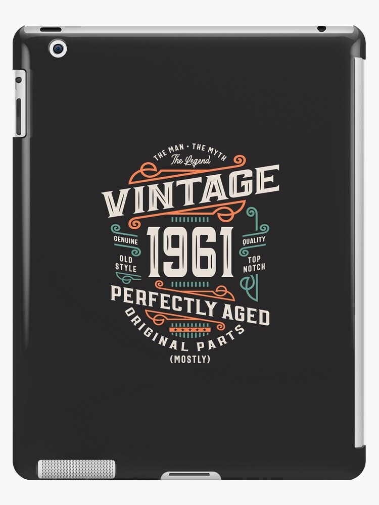 iPad-Hülle & Skin for Sale mit Herren 62 Jahre alt Vintage 1961