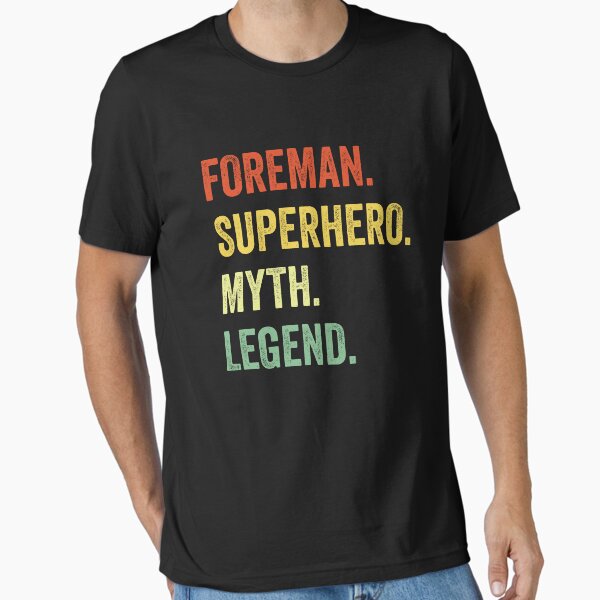 Artikel-Vorschau von Ehemann Vorarbeiter Mythoslegende, Vorarbeiter Papa T-Shirt für Ehemann, Vorarbeiter Vater Vatertagsgeschenk, Vorarbeiter Papa Geschenk für Ihn, designt und verkauft von Dogs Geeky⭐⭐⭐⭐⭐.