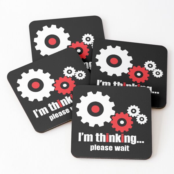 Item preview, I'm thinking please wait -  moving cogs  designed and sold by BuxomBabe21.