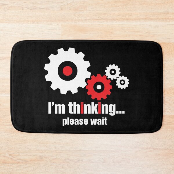 Item preview, I'm thinking please wait -  moving cogs  designed and sold by BuxomBabe21.