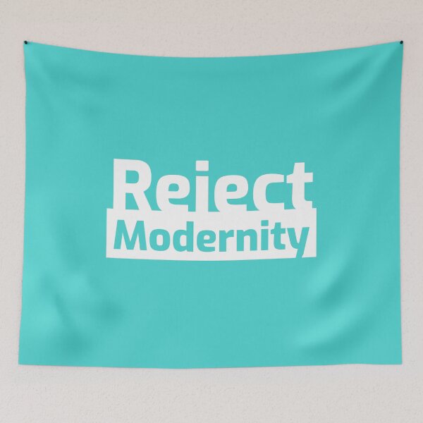Item preview, Reject modernity Logo  designed and sold by abdenoureal.